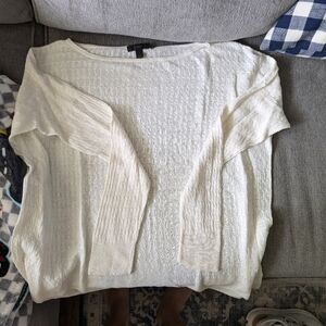 Linen j Crew sweater